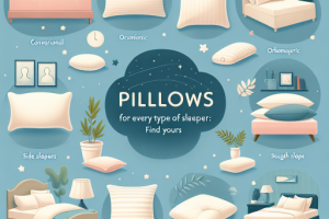 Almohadas para cada tipo de durmiente: encuentra la tuya Almohadas para cada tipo de durmiente: encuentra la tuya.