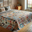 Colchas de patchwork: Añade personalidad a tu dormitorio.