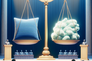 El gran debate: almohadas firmes vs. almohadas suaves.