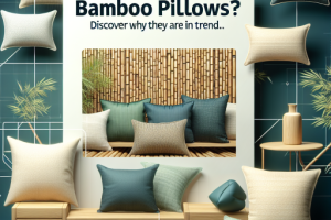 ¿Almohadas de bambú? Descubre por qué están de moda.